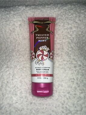 NEW Bath & Body Works Twisted Peppermint Body Cream